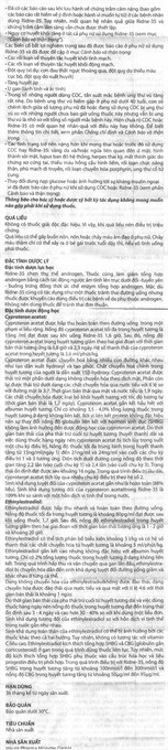 Ridne 35 thuốc tránh thai hằng ngày