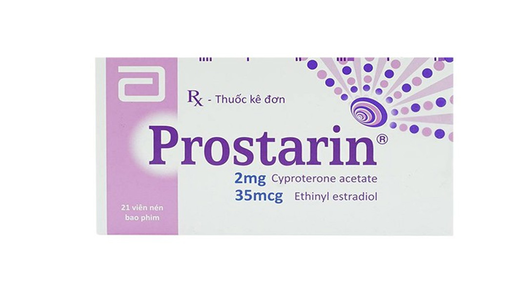 Prostarin trị cường androgen (1 vỉ x 21 viên) - 08/2024 ...