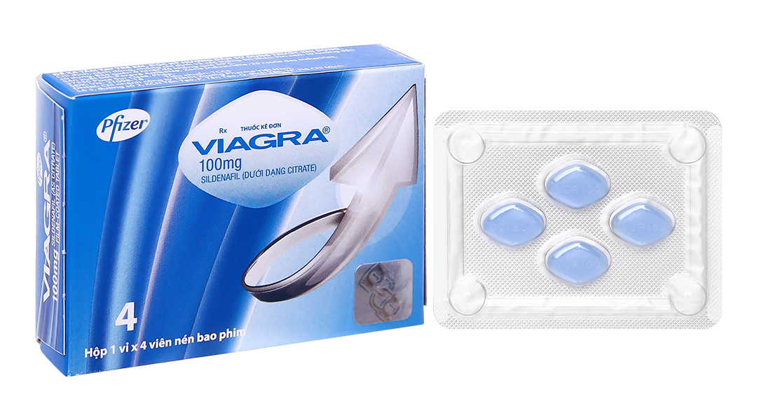 Viagra 100mg trị rối loạn cương dương