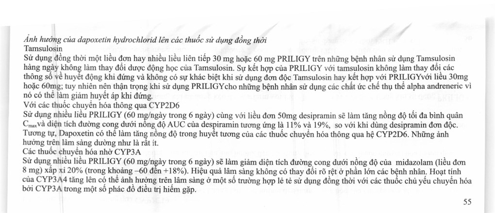 Priligy 30mg trị xuất tinh sớm (1 vỉ x 3 viên) - 8