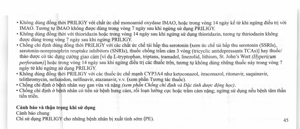Priligy 30mg trị xuất tinh sớm (1 vỉ x 3 viên) - 26