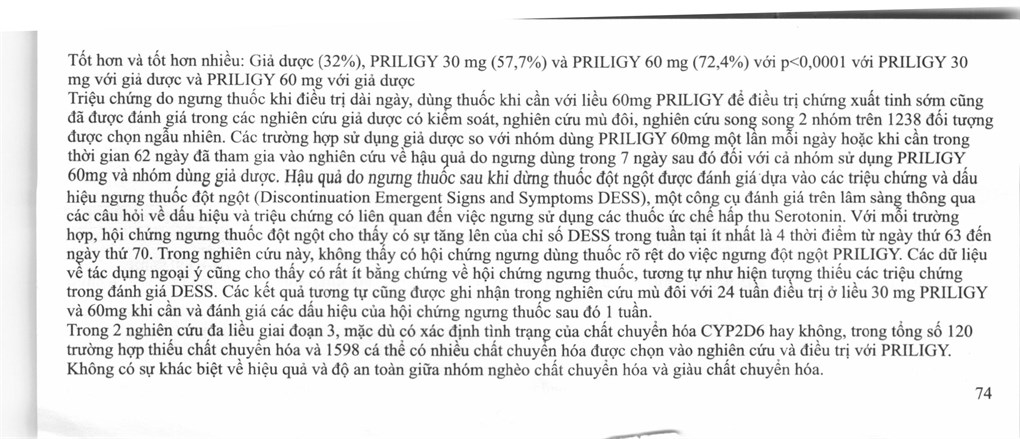 Priligy 30mg trị xuất tinh sớm (1 vỉ x 3 viên) - 29