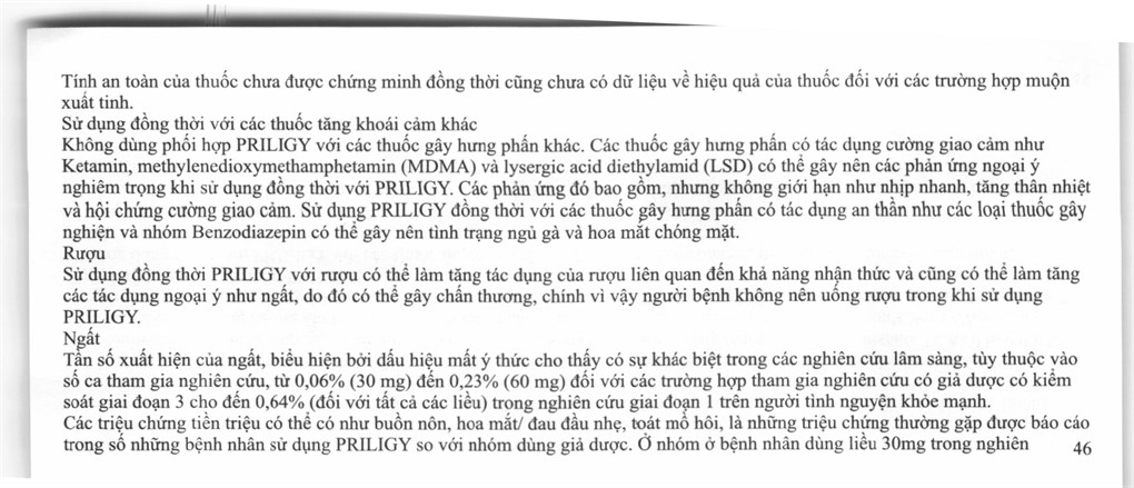Priligy 30mg trị xuất tinh sớm (1 vỉ x 3 viên) - 37