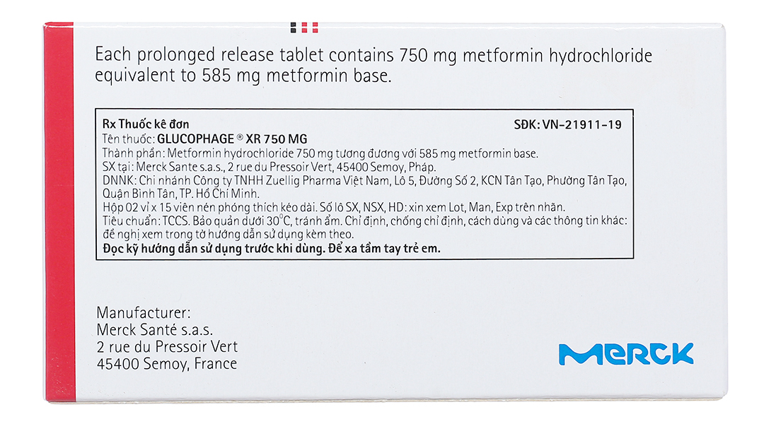 Những điều cần biết về thuốc tiểu đường glucophage 750 bạn nên biết