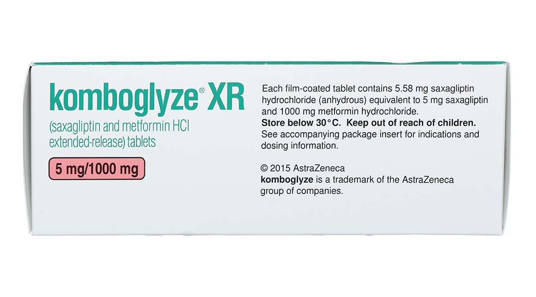 Komboglyze XR 5mg/1000mg trị đái tháo đường