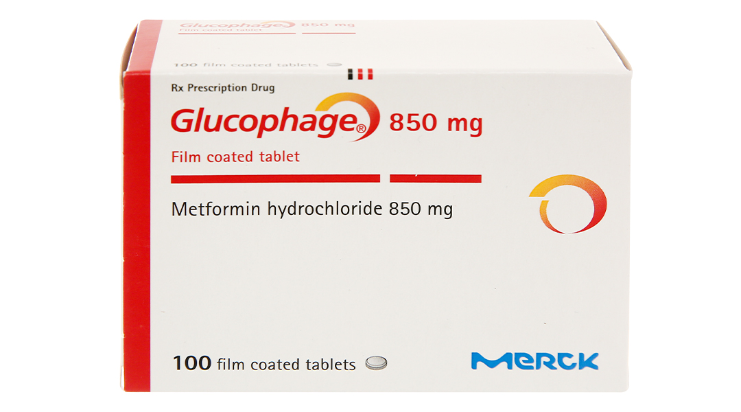 Glucophage 850mg trị đái tháo đường
