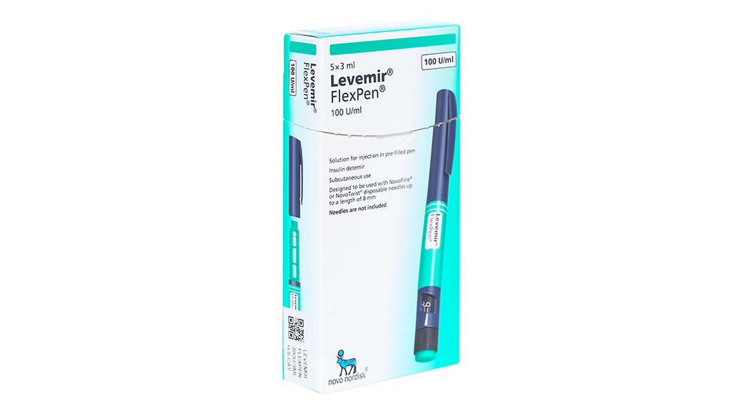 Bút tiêm Levemir FlexPen 100U/ml trị đái tháo đường