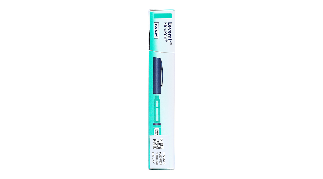 Bút tiêm Levemir FlexPen 100U/ml trị đái tháo đường