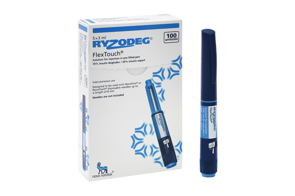 Bút tiêm Ryzodeg FlexTouch 100U/ml trị đái tháo đường