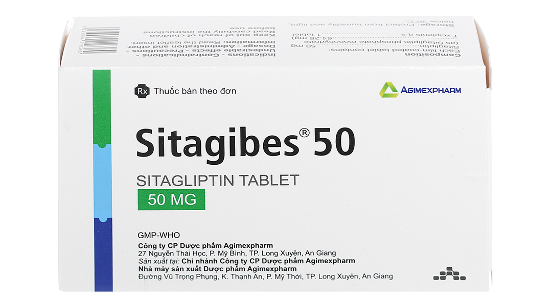 Sitagibes 50 trị đái tháo đường