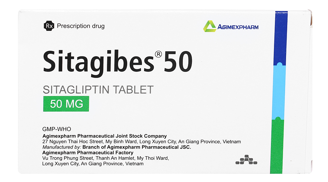 Sitagibes 50 trị đái tháo đường