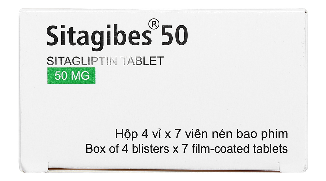 Sitagibes 50 trị đái tháo đường