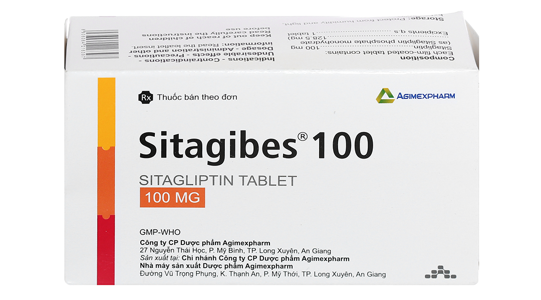 Sitagibes 100 trị đái tháo đường