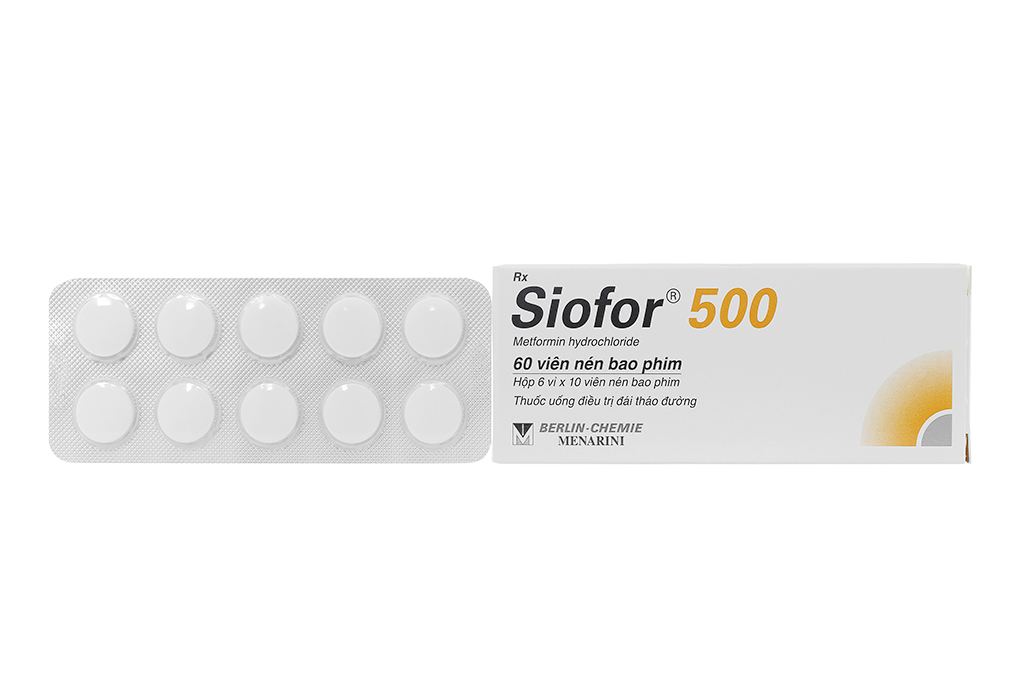 Siofor 500 trị đái tháo đường