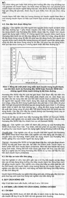 Bút tiêm Humalog Mix 50/50 KwikPen 100IU/ml trị đái tháo đường