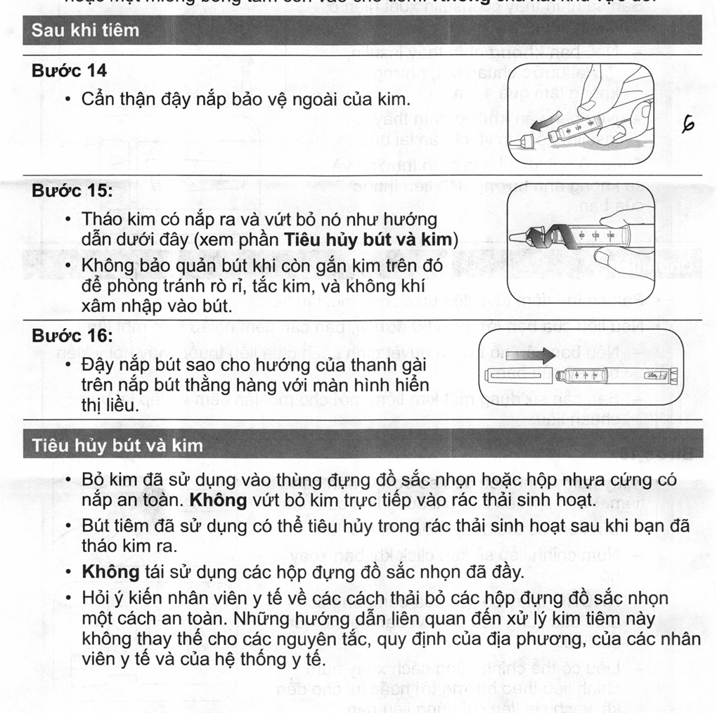 Bút tiêm Humalog Mix 50/50 KwikPen 100IU/ml trị đái tháo đường