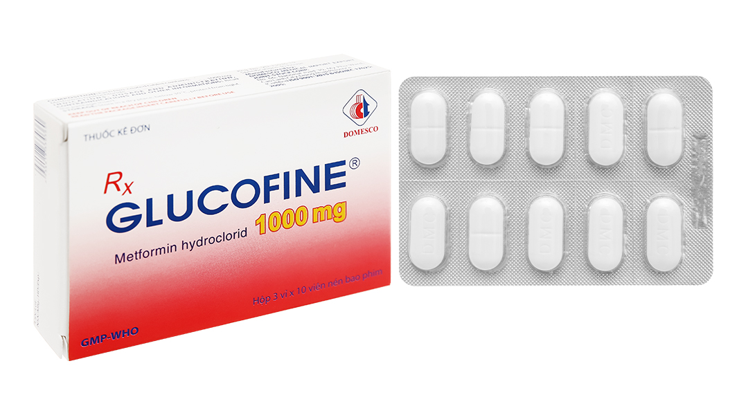 Glucofine 1000mg trị đái tháo đường