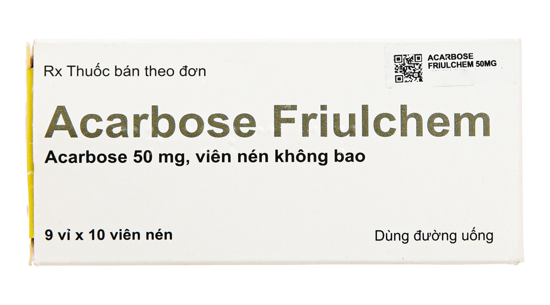Tác dụng và thông tin về thuốc tiểu đường acarbose 