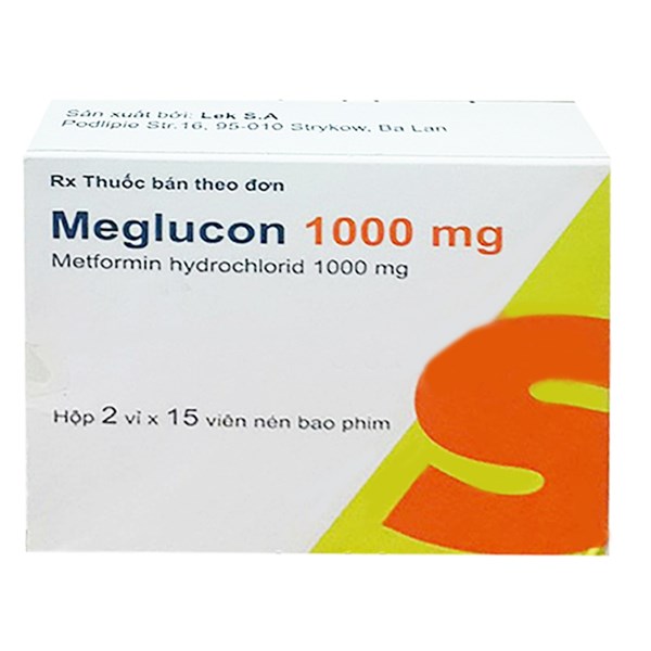 Meglucon 1000mg trị đái tháo đường