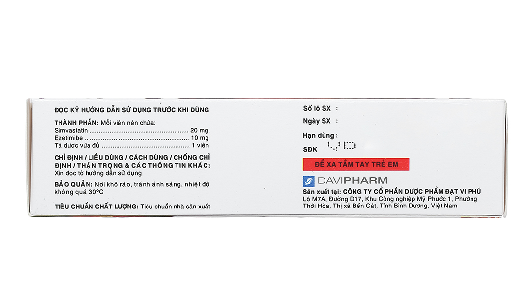 Nasrix điều trị rối loạn mỡ máu (4 vỉ x 7 viên) - 8