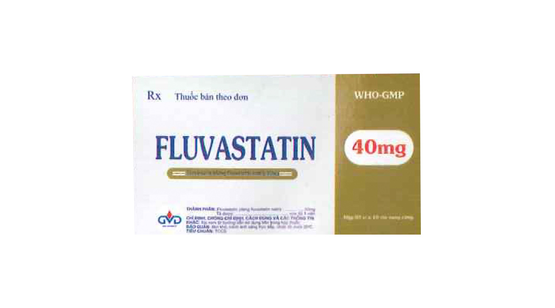 Fluvastatin MD Pharco 40mg trị rối loạn lipid máu