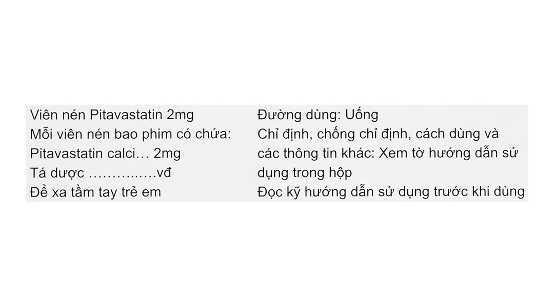 Pitator Tablets 2mg trị rối loạn mỡ máu (2 vỉ x 14 viên) - 8