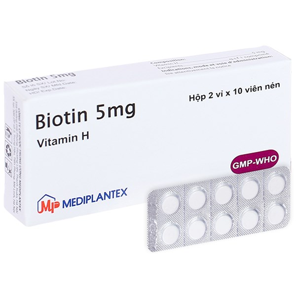 Thông Tin Chi Tiết Về Liều Dùng Biotin 5mg (Vitamin H)