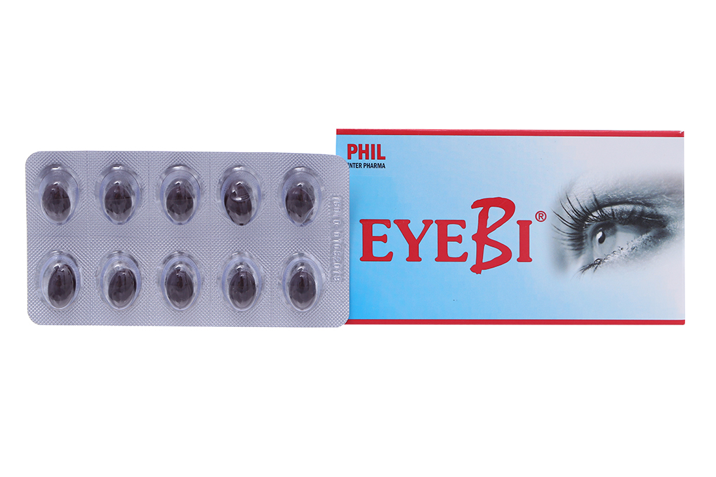 Eyebi cải thiện thị lực, hỗ trợ trị bệnh lý về mắt