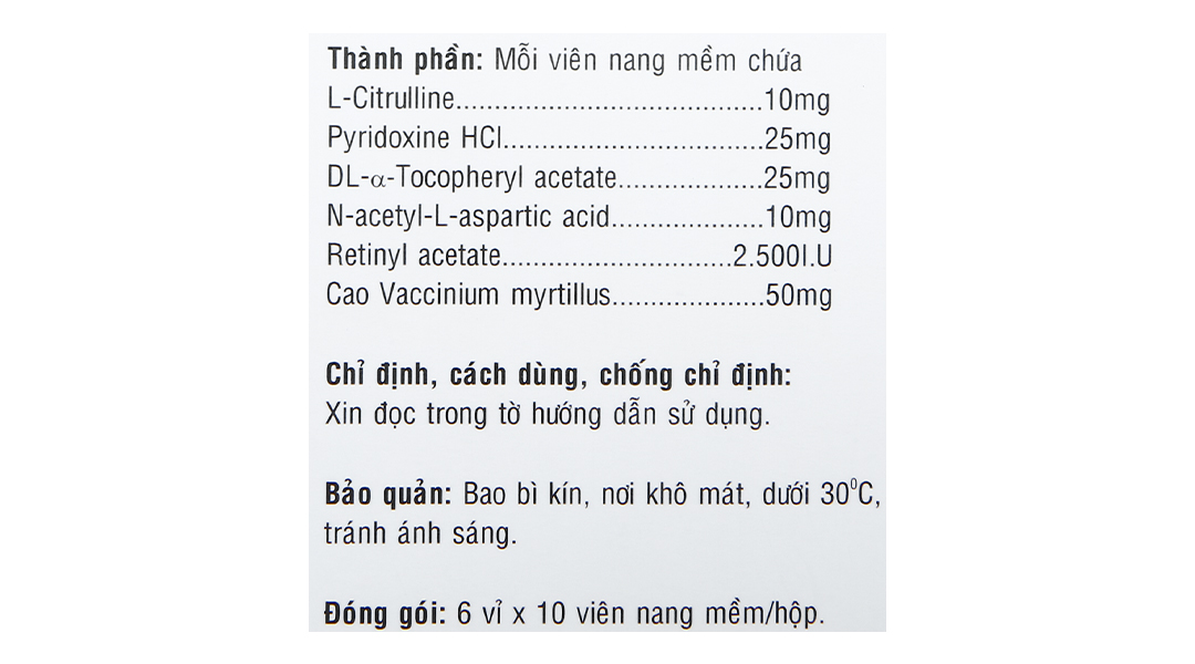 Logpatat trị các bệnh về mắt, suy giảm thị lực