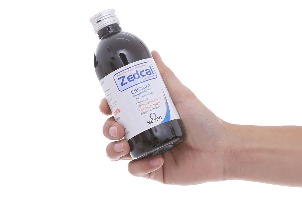 Hỗn dịch uống Zedcal bổ sung canxi, magie, kẽm và vitamin D3