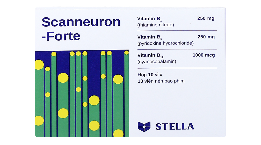 Scanneuron - Forte hỗ trợ trị các rối loạn hệ thần kinh