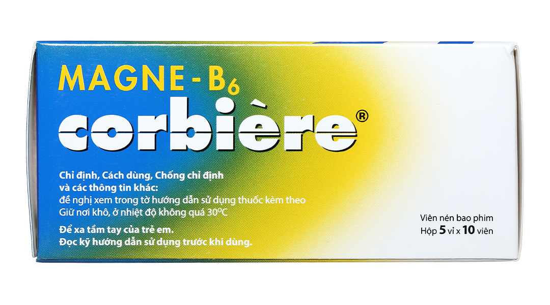 Magne - B6 Corbière trị thiếu magie