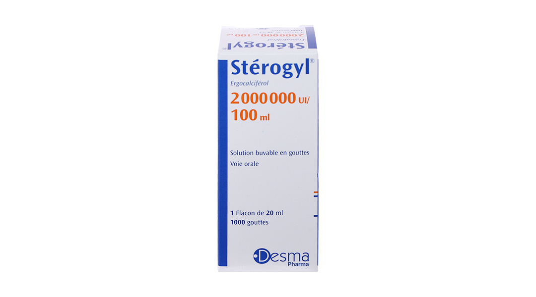 Dung dịch uống Stérogyl 2000000UI/100ml phòng và trị thiếu vitamin D