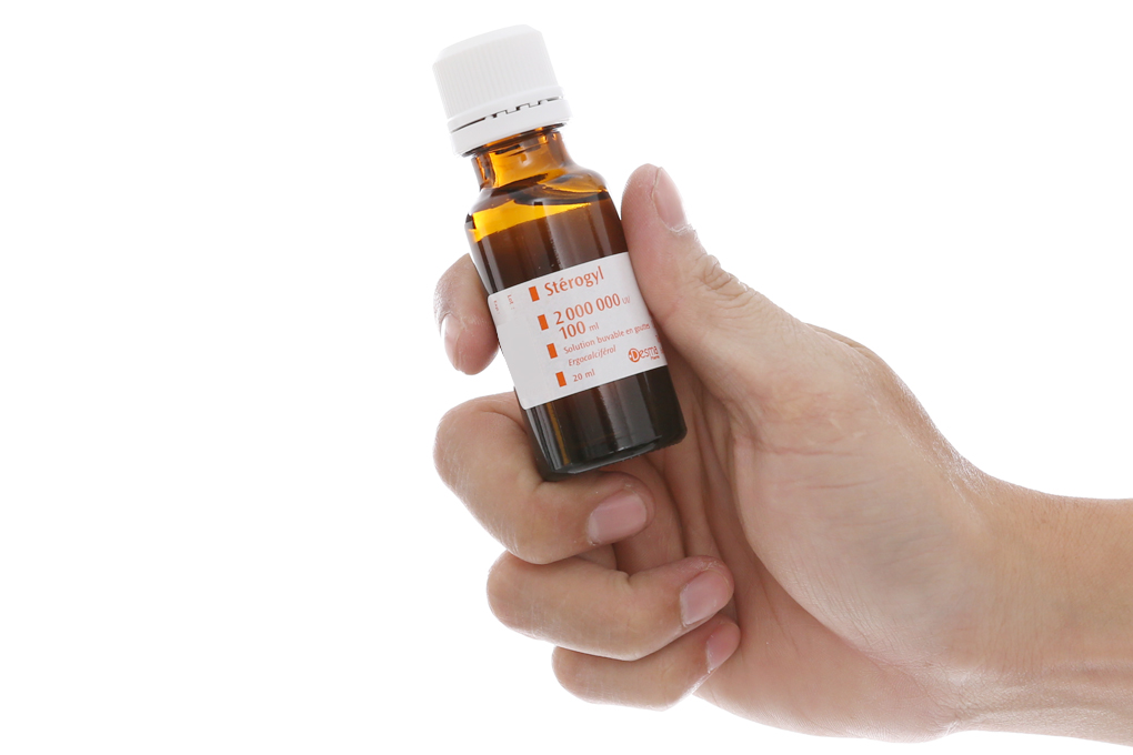 Dung dịch uống Stérogyl 2000000UI/100ml phòng và trị thiếu vitamin D