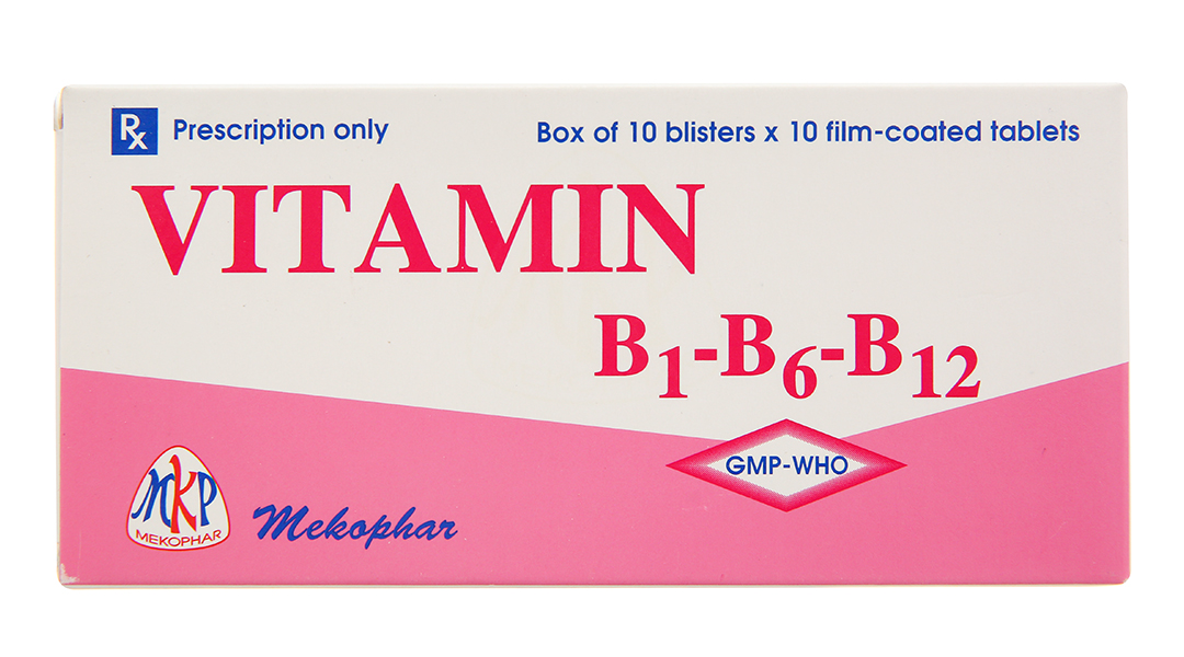 Thuốc vitamin b1 b6 b12 trị bệnh gì?