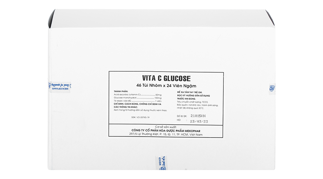 Vita C Glucose bổ sung vitamin C, tăng đề kháng
