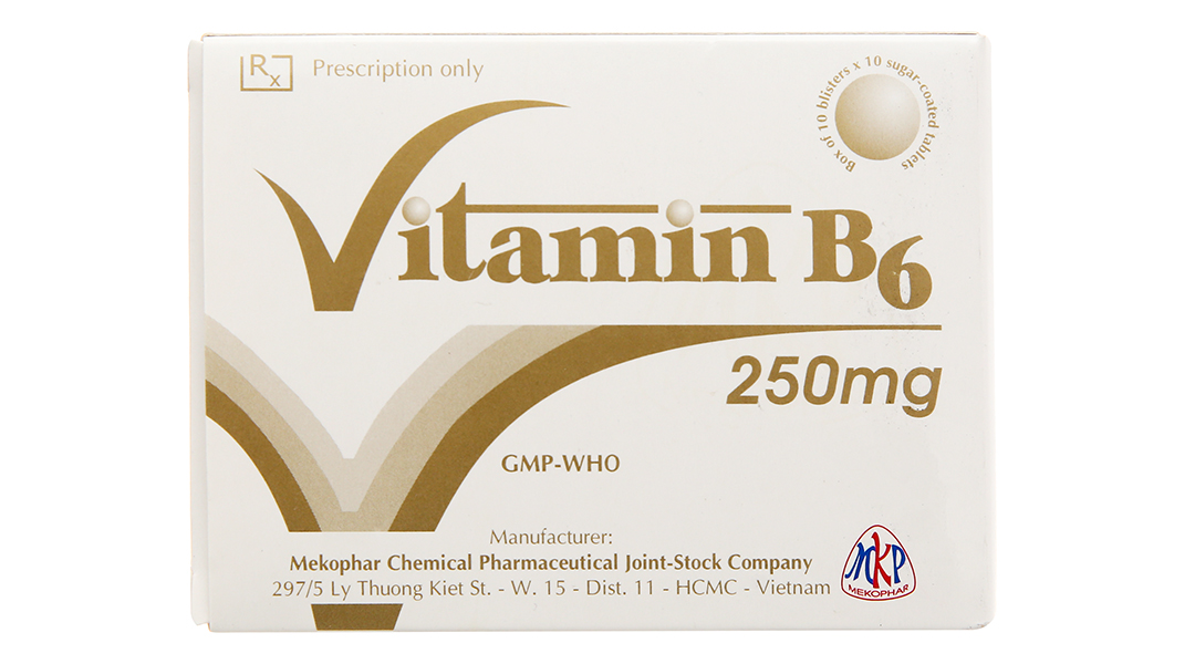 Thuốc Vitamin B6 250mg dùng để điều trị những bệnh gì?