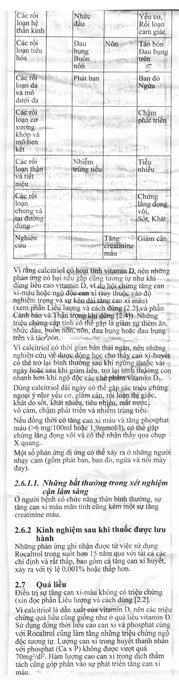 Rocaltrol 0.25mcg trị loãng xương, nhuyễn xương