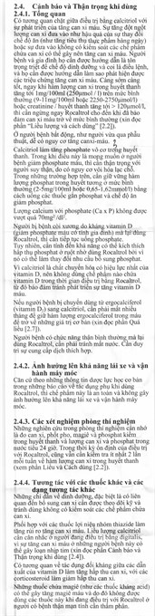 Rocaltrol 0.25mcg trị loãng xương, nhuyễn xương
