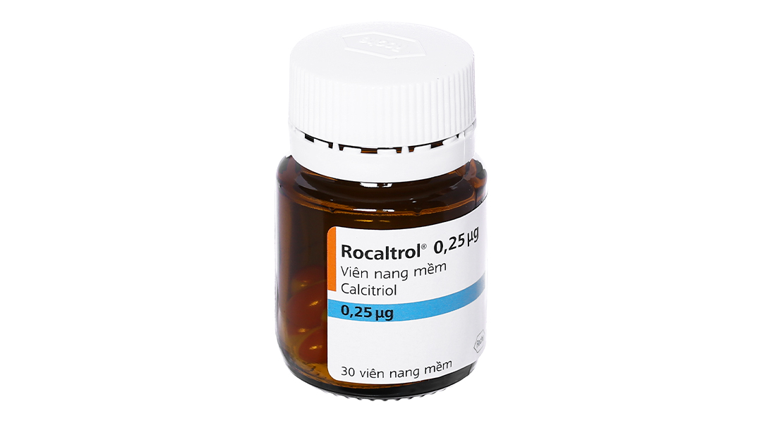 Rocaltrol 0.25mcg trị loãng xương, nhuyễn xương