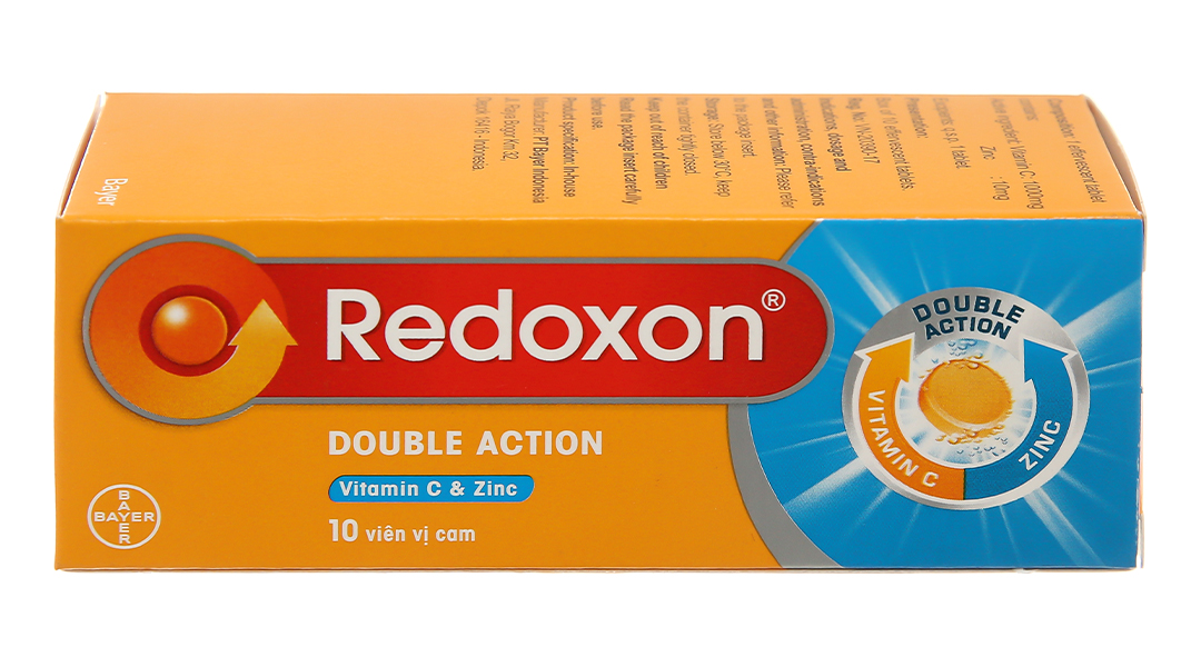 Redoxon có chứa thành phần gì? 
