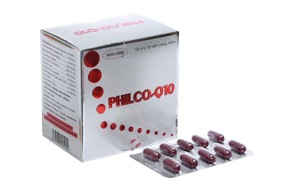 Philco-Q10 bổ sung vitamin và khoáng chất