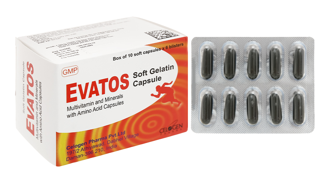 Thuốc Evatos bổ sung vitamin và khoáng chất