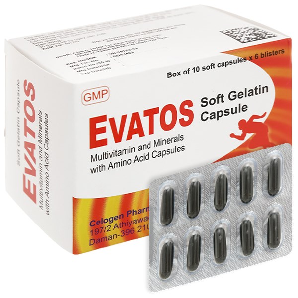 Evatos bổ sung vitamin và khoáng chất