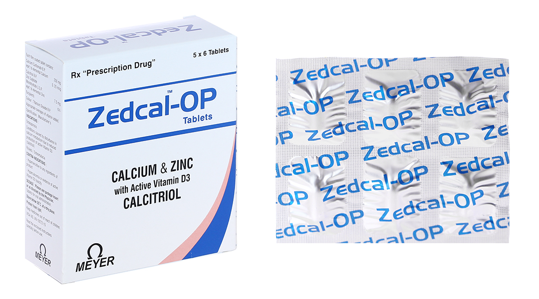 Zedcal-OP Tablets trị loãng xương, nhuyễn xương