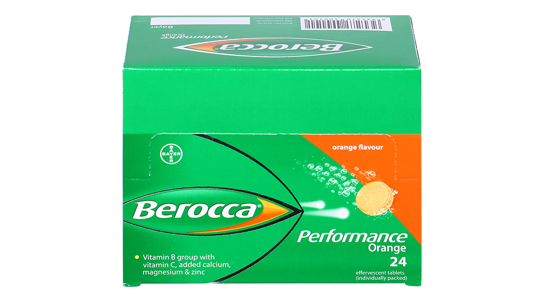 Viên nén sủi bọt Berocca Performance bổ sung vitamin, tăng đề kháng