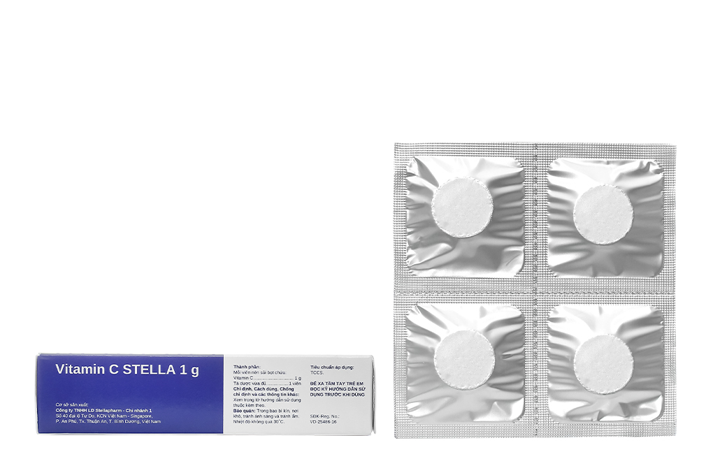 Công dụng và cách sử dụng thuốc vitamin c stella để tăng cường sức khỏe