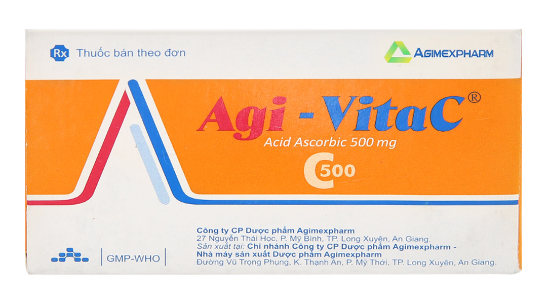 Agi-vitac 500mg là loại thuốc có công dụng gì?
