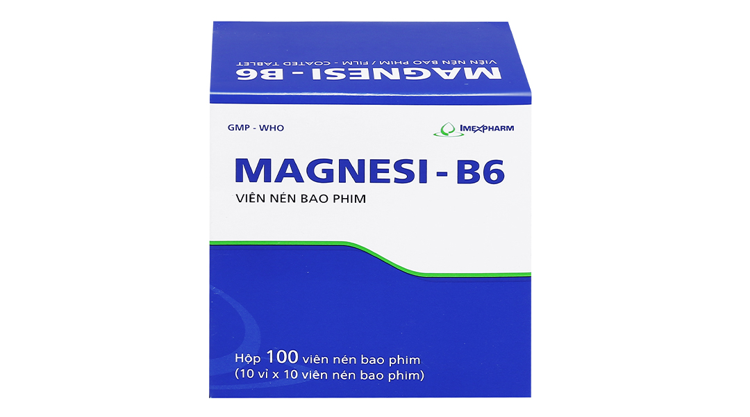 Magne - B6 Imexpharm trị thiếu magie
