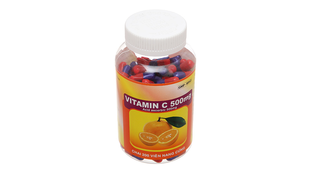 Vitamin C Enlie 500mg trị thiếu vitamin C